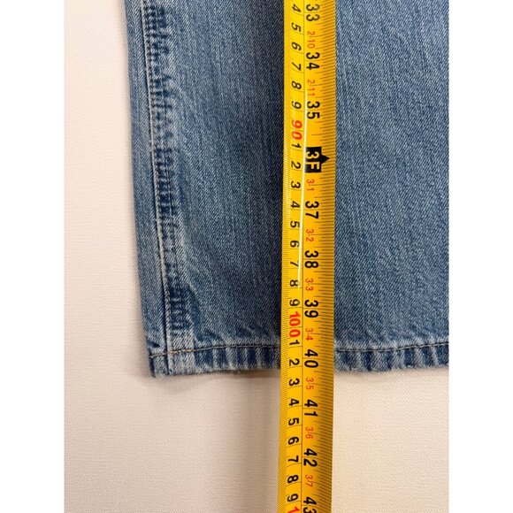 Ariat M2 Traditional Relaxed Boot Cut Blue Denim Mens 36x30 Western Rodeo - Picture 7 of 9